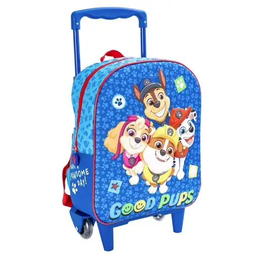 Ghiozdan Troller pentru gradinita Paw Patrol PPB50301_9, 38.5 x 28 x 13.5 cm, 1 compartiment mare