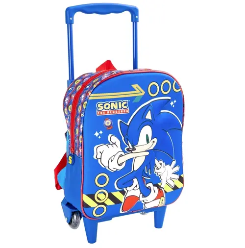 Ghiozdan Troller pentru gradinita Sonic SON50301_9, 38 x 28 x 14 cm
