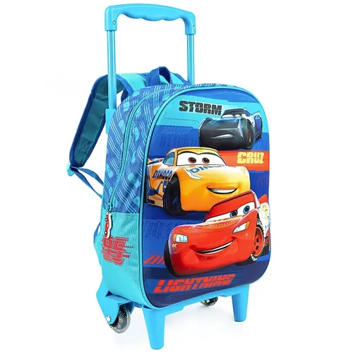 Ghiozdan Troller pentru gradinita Cars 21250301_5, 38.5 x 28 x 13.5 cm, 1 compartiment mare