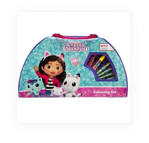 Set de colorat Gabby's Dollhouse (50 piese)