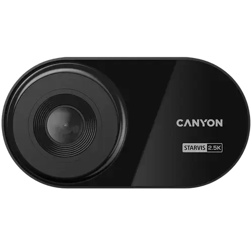 Camera video auto CANYON DVR25, 2.5K 1440p, Wi-Fi, Ecran IPS 3inch, Unghi filmare 140 grade (Negru)