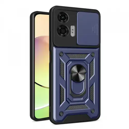 Husa Techsuit CamShield pentru Motorola Moto G24 Power (Albastru/Negru)