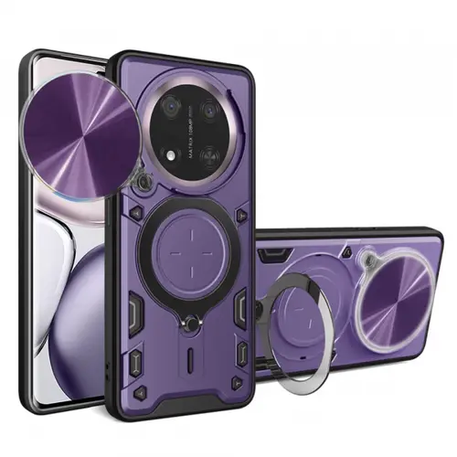 Husa pentru Honor X9c / Magic7 Lite, Techsuit, CamGuard Pro, Mov