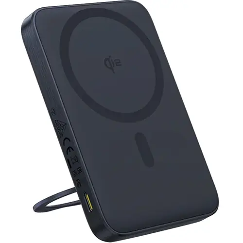 Baterie externa Baseus PicoGo Qi2 Magnetic 5000mAh, 20W/ USB-C, 15W/Wireless (Negru)
