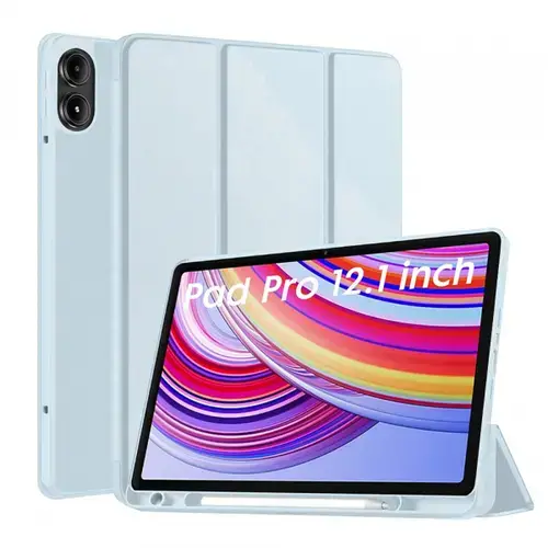 Husa pentru Xiaomi Redmi Pad Pro / Pad / Pad Pro 5G, Techsuit, Flex Trifold (Albastru)