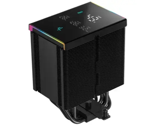 Cooler procesor Deepcool AK500 digital Pro, aRGB, LED, 120 mm, 500 - 1750 rpm (Negru)