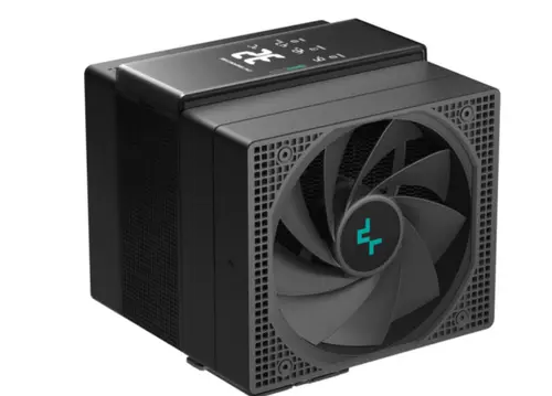 Cooler procesor Deepcool Assassin IV VC Vision, 1 x 120 mm, 1 x 140 mm, 140mm/500 - 1800 rpm, 120mm/500 - 1700 rpm (Negru)