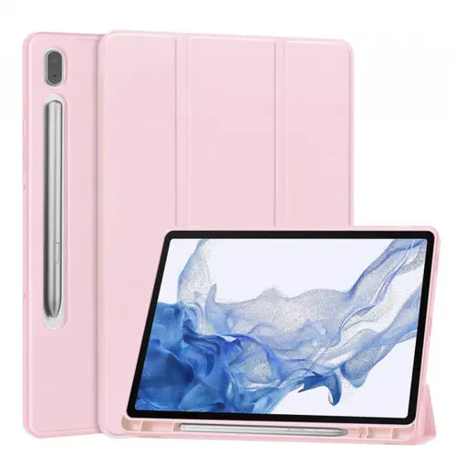 Husa pentru Xiaomi Redmi Pad 2, Techsuit, Flex Trifold (Roz)