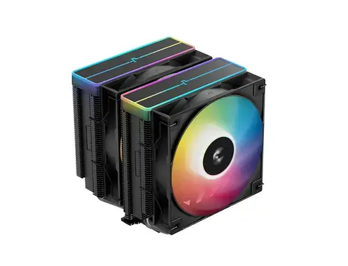 Cooler CPU Deepcool AG620 V2, aRGB, 300 - 1950 rpm (Negru)