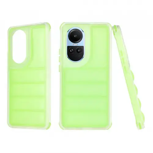 Husa pentru Oppo Reno10 / Reno10 Pro, Techsuit, Wave Shield, Verde