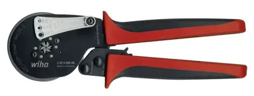 Cleste de sertizat automat Wiha 41246, 0.08-16 mm2 (Negru/Rosu)