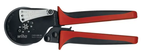 Cleste de sertizat automat Wiha 41246, 0.08-16 mm2 (Negru/Rosu)
