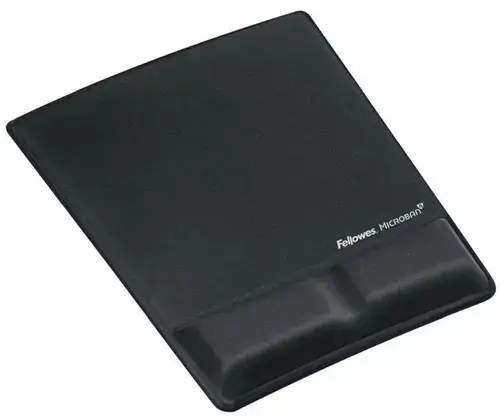 Mouse Pad Fellowes Crystal Health-V  9181201(Negru)