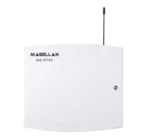 Modul de extensie wireless Paradox RTX3 cu 32 zone, 3 PGM (Alb)