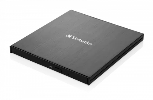 Blu-Ray extern Verbatim 4K Slimline, USB 3.1 (Negru)