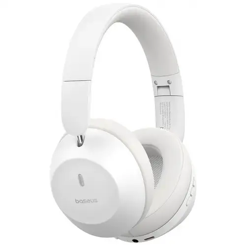 Casti Stereo Baseus Bass 30 Max, Bluetooth, A2DP, Microfon (Alb)