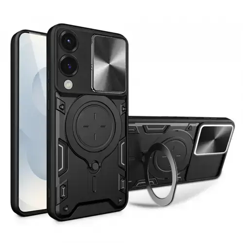 Husa Techsuit CamGuard Pro pentru Samsung Galaxy S25 Edge S937 (Negru)