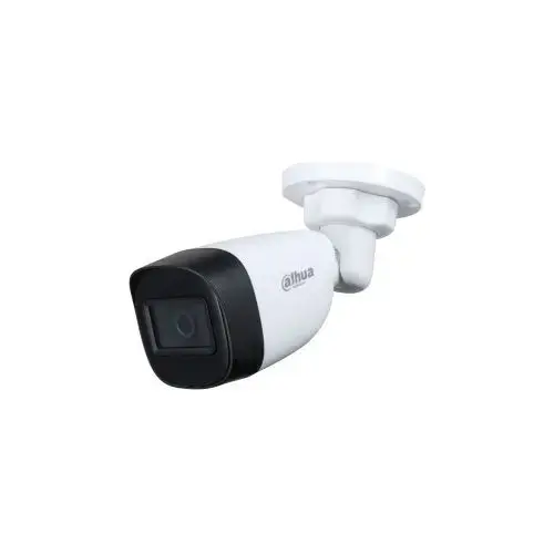 Camera de supraveghere Dahua HAC-HFW1200C-0280B-S6 Bullet HDCVI si analogica, 2MP, CMOS 1/2.7, 2.8mm, IR 30m, super adapt, IP67, plastic