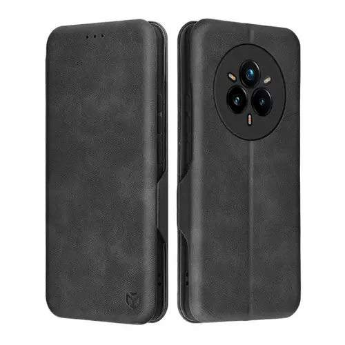 Husa Techsuit Safe Wallet Plus pentru Realme 14 Pro+ (Negru)