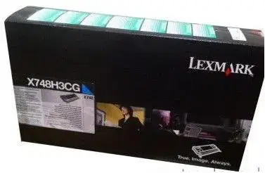 Toner Lexmark X748H3CG, 10000 pagini (Cyan)