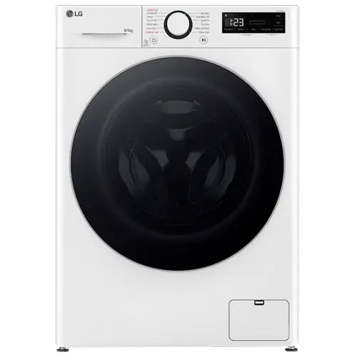 Masina de spalat rufe cu uscator LG F2DR509S1W, 9 kg/5 kg, 1200 rpm, Clasa E (Alb)
