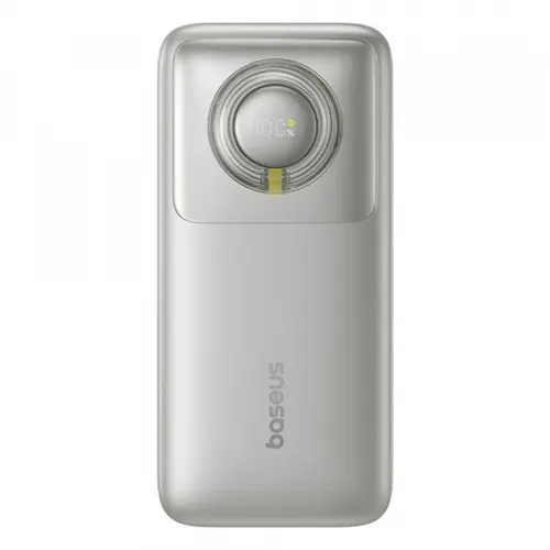 Baterie Externa Baseus Free2Pull P10073700843-00, 20000 mAh, 65 W, 2 x USB-C (Gri)