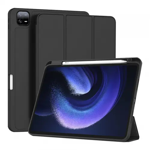 Husa pentru Xiaomi Pad 6 / 6 Pro, Techsuit, Flex Trifold (Negru)