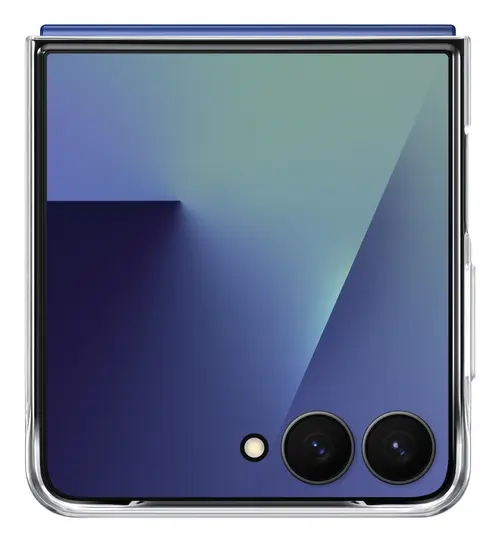 Husa Protectie Spate Samsung EF-AF766CTEGWW pentru Galaxy Flip7 (Transparent)
