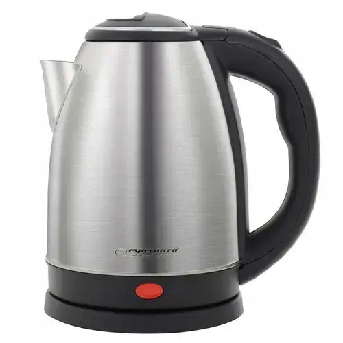 Fierbator Esperanza EKK104X, 2200 W, 1.8L, Otel inoxidabil (Argintiu mat)