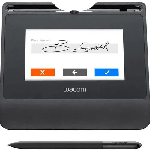 Tableta grafica pentru semnaturi Wacom Signature Pad STU-540, Sign PRO PDF inclus (Negru)