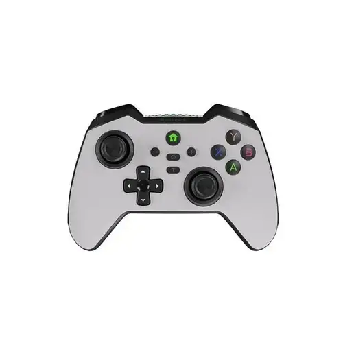 Controller Genesis Mangan 400 Wireless, Bluetooth, USB-C, 19 butoane, Pentru PC/SWITCH/MOBIL (Alb)