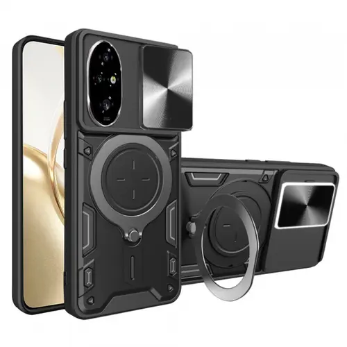 Husa Techsuit CamGuard Pro pentru Honor 200 (Negru)