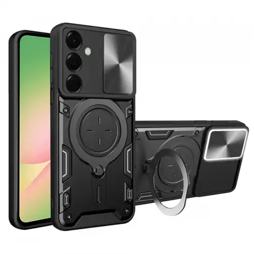 Husa Techsuit CamGuard Pro pentru Samsung Galaxy A56 A566 (Negru)