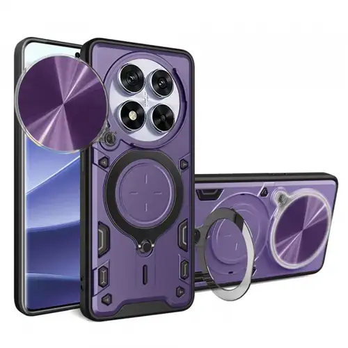 Husa Techsuit CamGuard Pro pentru Xiaomi Poco X7 / Note 14 Pro 5G (Mov)