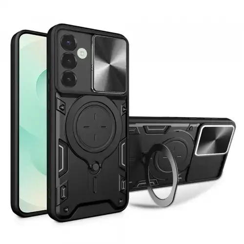Husa Techsuit CamGuard Pro pentru Samsung Galaxy S25+ S936 (Negru)
