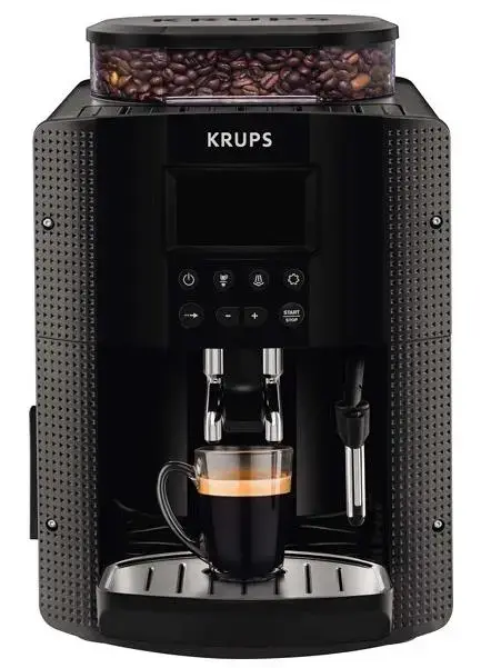 Espressor automat KRUPS EA815070, 1.7l, 1450W, 15 bar (Negru)