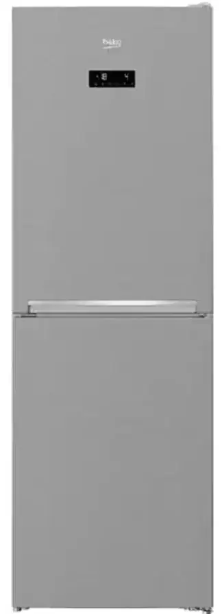 Combina frigorifica Beko RCNA386E40ZXBN, NeoFrost, 358 L, Clasa E, H 203 cm (Argintiu)