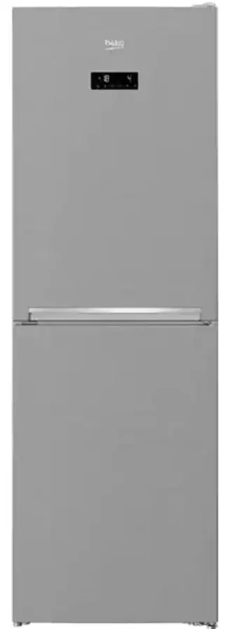 Combina frigorifica Beko RCNA386E40ZXBN, NeoFrost, 358 L, Clasa E, H 203 cm (Argintiu)