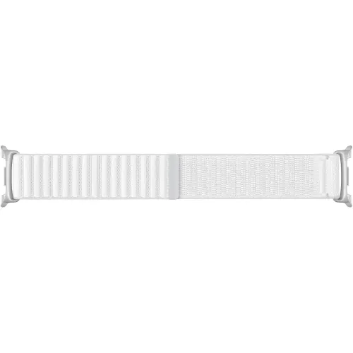 Curea Smartwatch Samsung Fabric pentru Galaxy Watch8 / Watch8 Classic (M/L), Alb