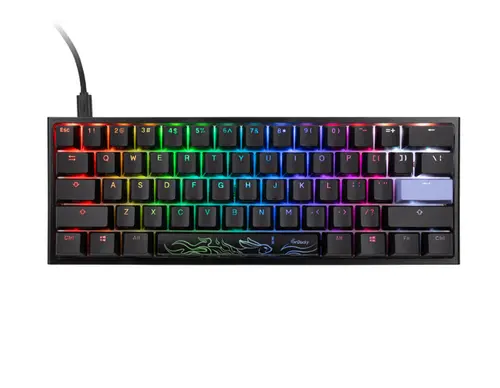 Tastatura Gaming Ducky One 2 Mini, iluminare RGB, Wired, USB (Negru)