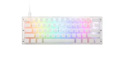 Tastatura Ducky One 3 Aura Mini, RGB, Kailh Y Jellyfish Switches, Wired, USB (Alb)