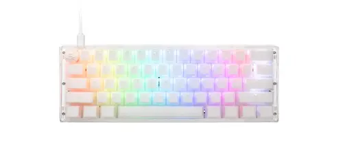 Tastatura Ducky One 3 Aura Mini, RGB, Kailh Y Jellyfish Switches, Wired, USB (Alb)