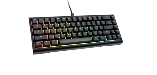 Tastatura Gaming Ducky Tinker 65, USB, RGB, Wired, Cherry MX-Red Switches (Negru)
