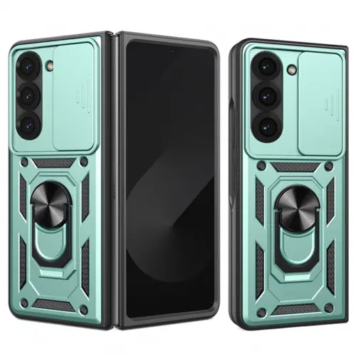Husa Techsuit CamShield  pentru Samsung Galaxy Z Fold 6, F956 (Verde/Negru)