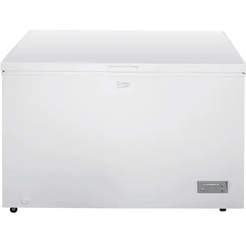 Lada Frigorifica Beko CF316EIWN, 308 l, Clasa E, Conditii extreme, Panou de control cu leduri (Alb)