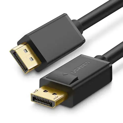 Cablu DisplayPort la DisplayPort UGREEN DP102, 4K, 3D, 2m (Negru)
