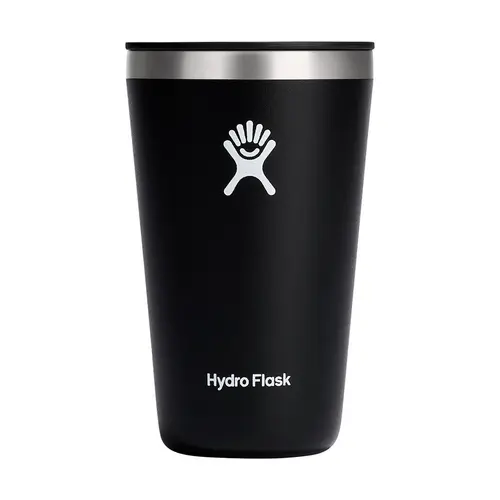 Pahar termos Hydro Flask All Around, inox, 470ml, (Negru)