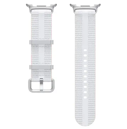 Curea Smartwatch Samsung Athleisure Band ET-SOL32SWEGEU pentru Galaxy Watch8, Small/Medium (Alb)