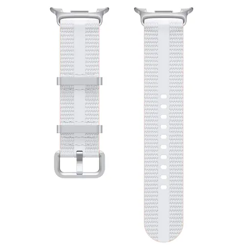Curea Smartwatch Samsung Athleisure Band ET-SOL32SWEGEU pentru Galaxy Watch8, Small/Medium (Alb)