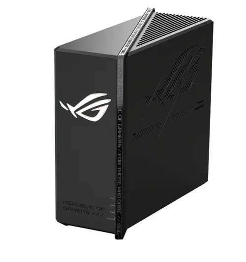 Router wireless ASUS 2.5Gigabit RogStrix GS-BE18000 Tri-Band WiFi 7 (Negru)